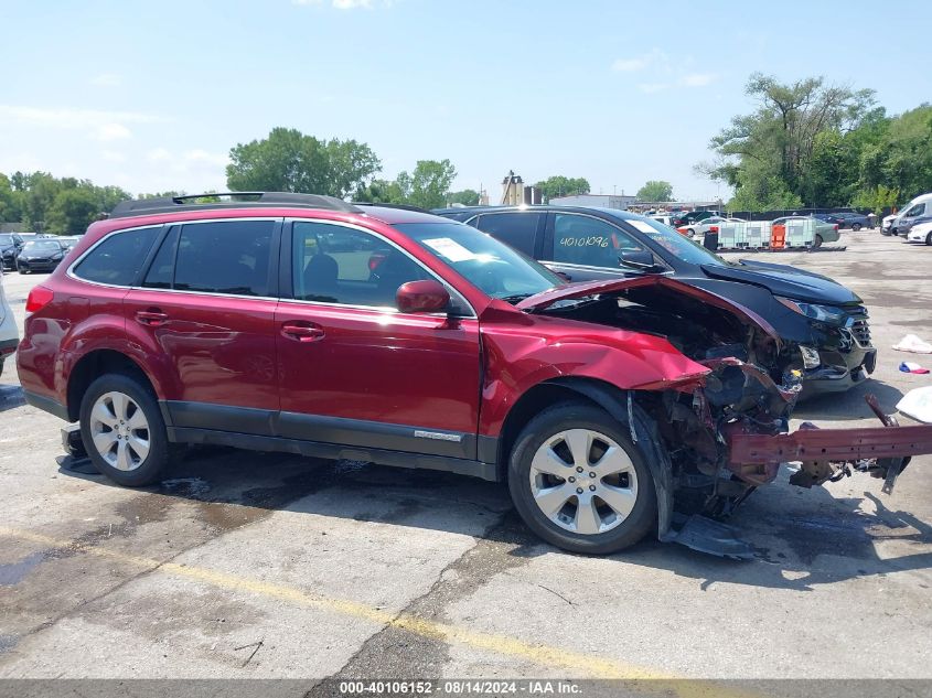 2012 Subaru Outback 2.5I Premium VIN: 4S4BRBCC3C3302994 Lot: 40106152