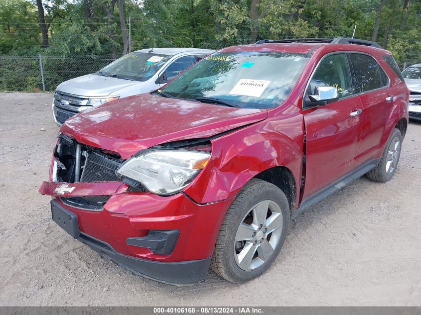 2014 Chevrolet Equinox 1Lt VIN: 1GNALBEK6EZ102785 Lot: 40106168