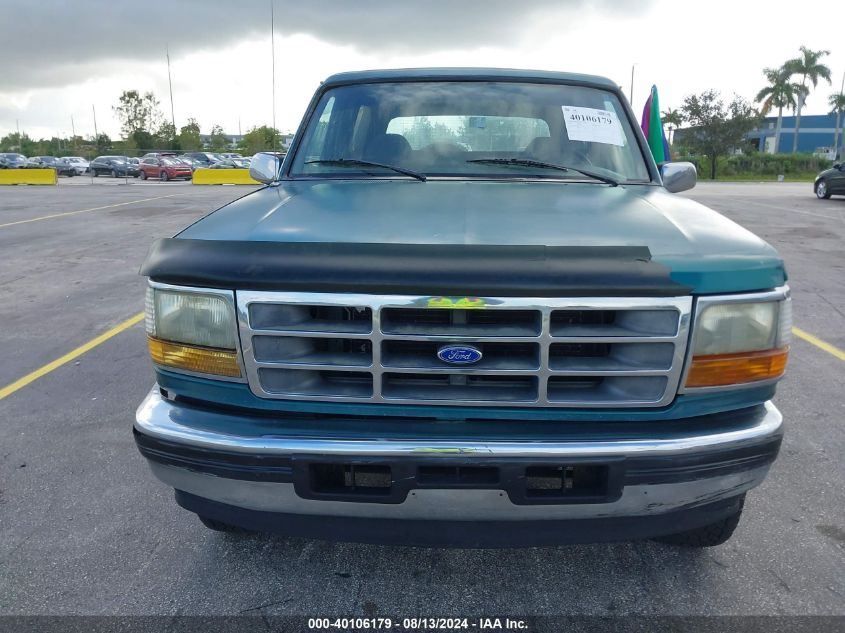 1996 Ford Bronco U100 VIN: 1FMEU15NXTLA70012 Lot: 40106179