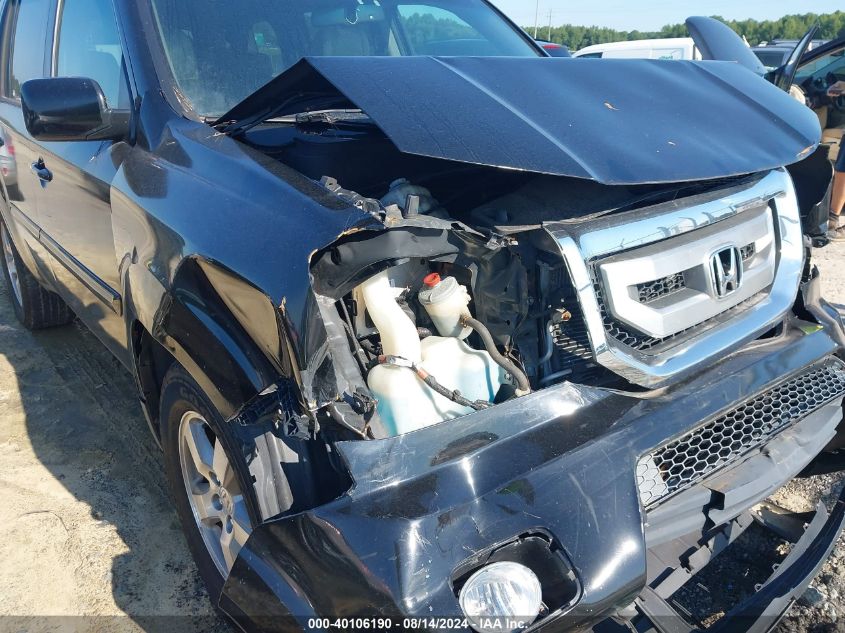 2011 Honda Pilot Ex-L VIN: 5FNYF4H70BB103711 Lot: 40106190