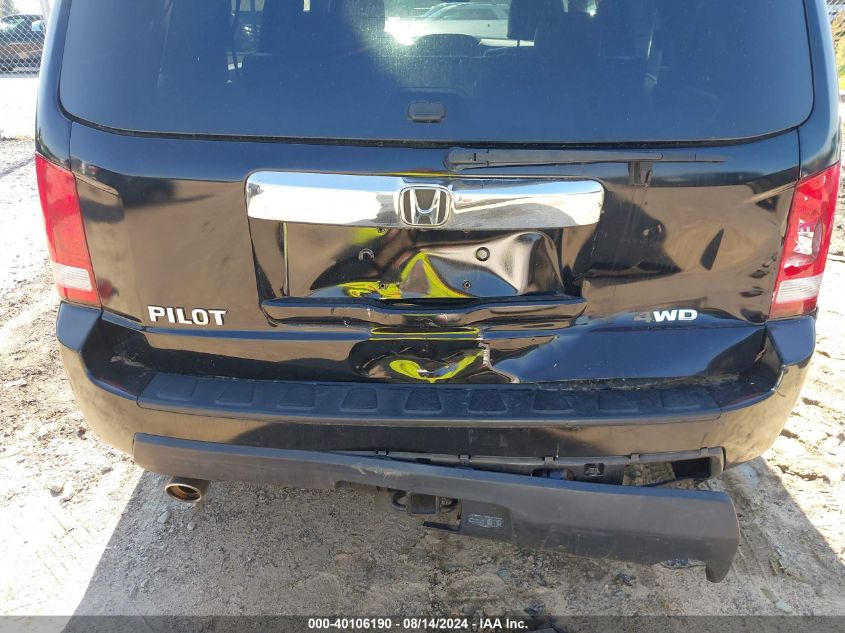 2011 Honda Pilot Ex-L VIN: 5FNYF4H70BB103711 Lot: 40106190