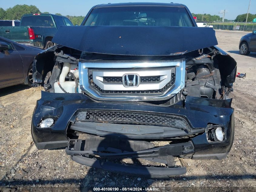 2011 Honda Pilot Ex-L VIN: 5FNYF4H70BB103711 Lot: 40106190