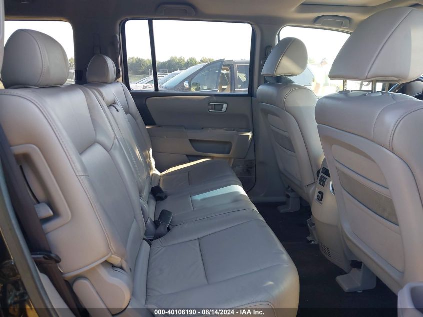 2011 Honda Pilot Ex-L VIN: 5FNYF4H70BB103711 Lot: 40106190