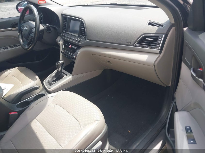 VIN 5NPD84LF6HH054919 2017 HYUNDAI ELANTRA LIMITED