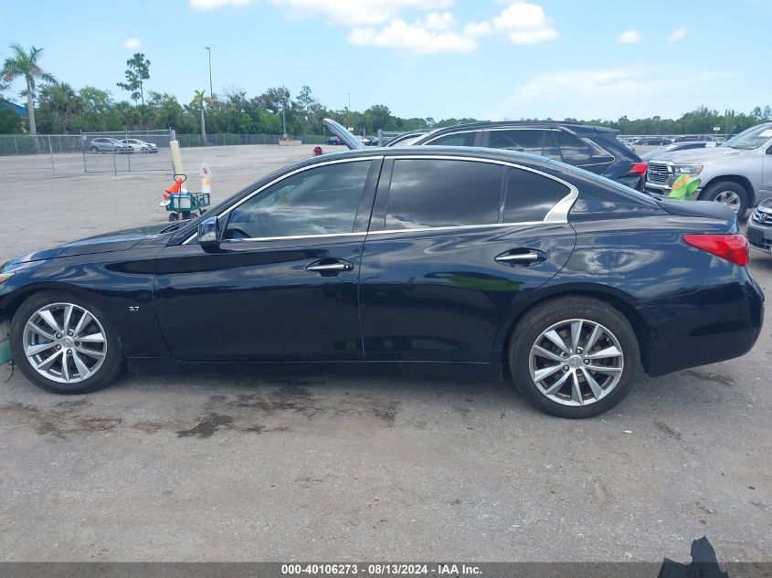 2015 Infiniti Q50 VIN: JN1BV7AP6FM349747 Lot: 40106273