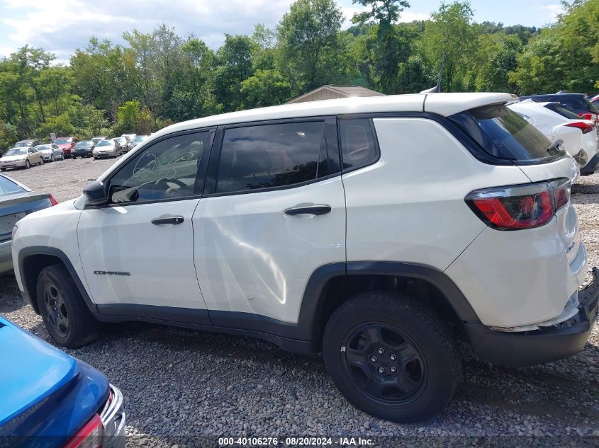 2020 Jeep Compass Sport 4X4 VIN: 3C4NJDAB1LT239915 Lot: 40106276