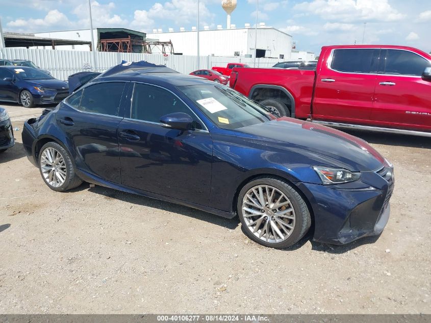 2017 Lexus Is 200T VIN: JTHBA1D28H5047376 Lot: 40106277