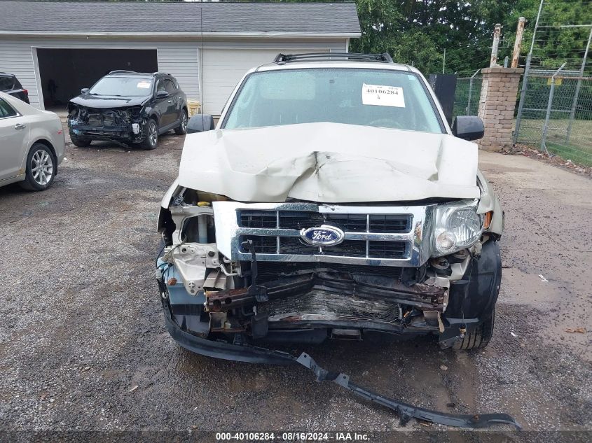 2012 Ford Escape Xlt VIN: 1FMCU9DG6CKC40820 Lot: 40106284