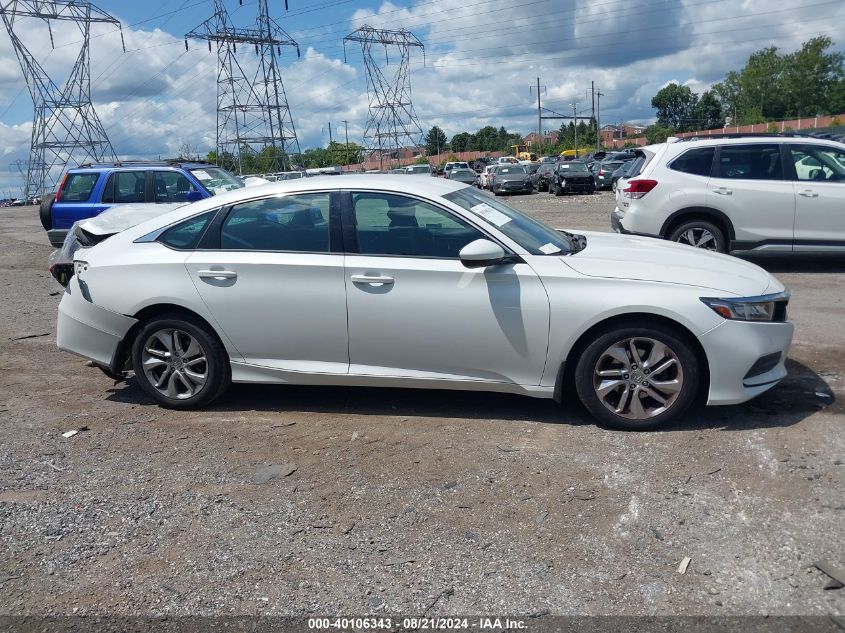 2019 Honda Accord Lx VIN: 1HGCV1F15KA011112 Lot: 40106343