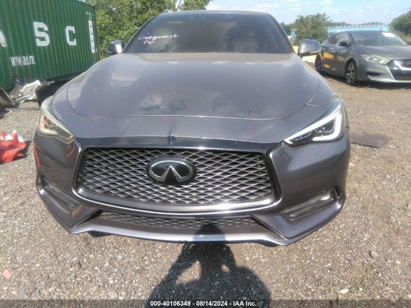 2019 Infiniti Q60 3.0T Luxe VIN: JN1EV7ELXKM291186 Lot: 40106349