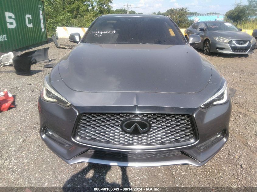 2019 Infiniti Q60 3.0T Luxe VIN: JN1EV7ELXKM291186 Lot: 40106349