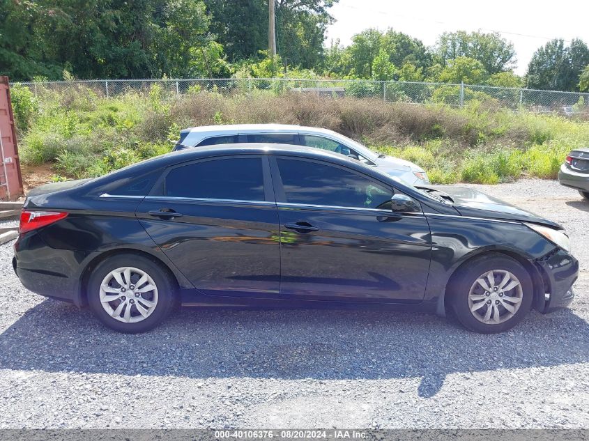 2013 Hyundai Sonata Gls VIN: 5NPEB4AC2DH539065 Lot: 40106376