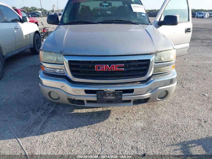 2004 GMC Sierra 1500 Sle VIN: 2GTEC19VX41155019 Lot: 40106395