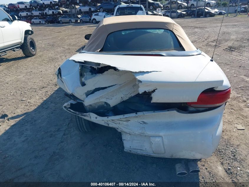 1997 Chrysler Sebring Jxi VIN: 3C3EL55H8VT627892 Lot: 40106407