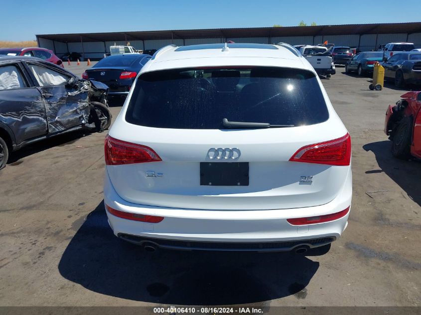 2012 Audi Q5 3.2 Premium Plus VIN: WA1DKAFP6CA106516 Lot: 40106410