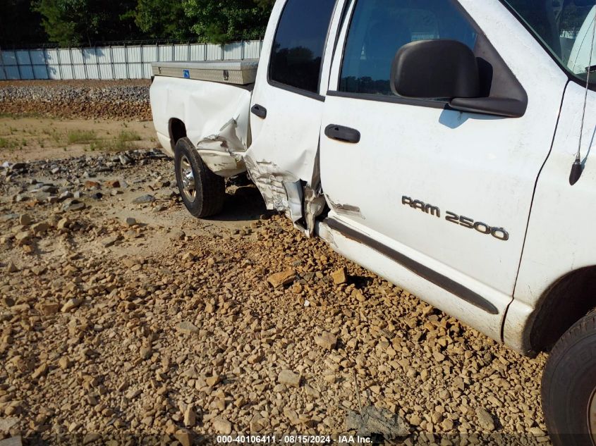 3D7KA28663G76999 2003 Dodge Ram 2500 St/Slt