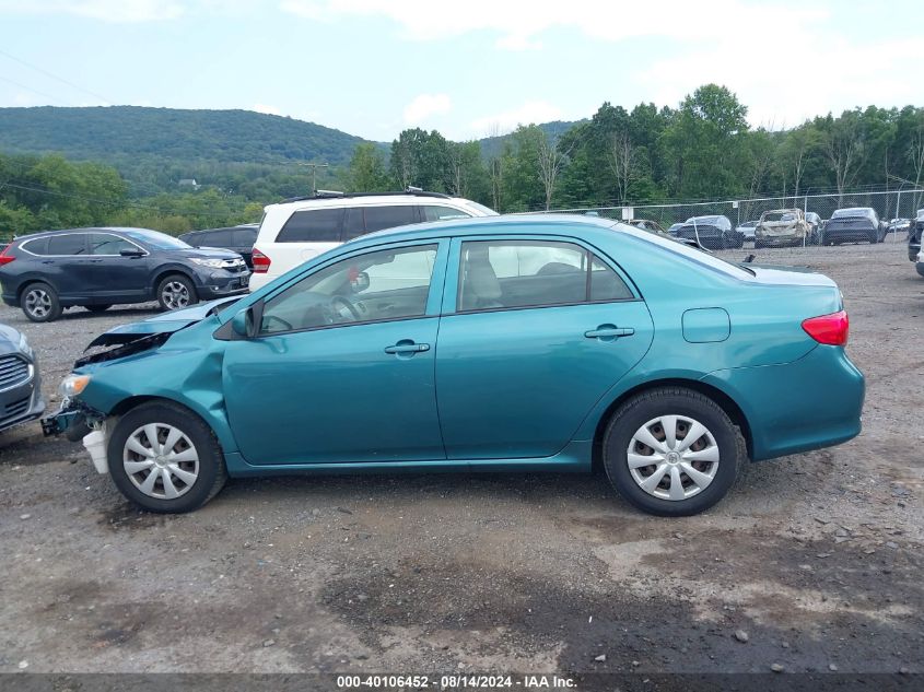 2009 Toyota Corolla Le VIN: 2T1BU40E99C115246 Lot: 40106452