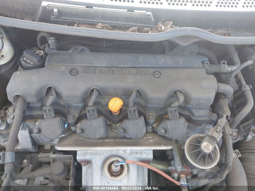 2009 Honda Civic Lx VIN: 2HGFA16569H368337 Lot: 40106464