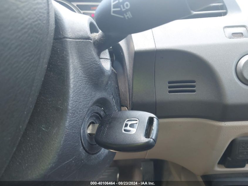 2009 Honda Civic Lx VIN: 2HGFA16569H368337 Lot: 40106464