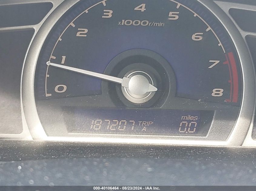 2009 Honda Civic Lx VIN: 2HGFA16569H368337 Lot: 40106464