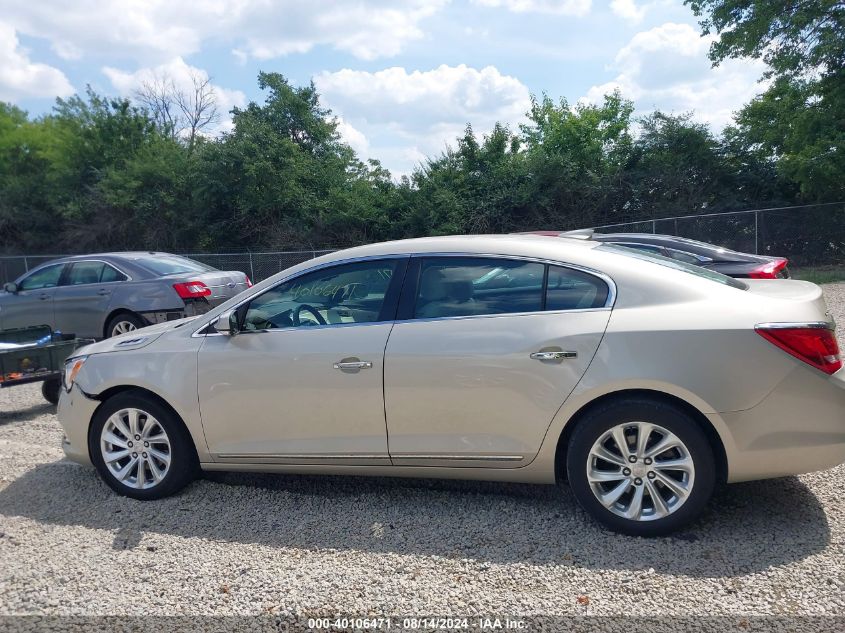 2015 Buick Lacrosse Leather VIN: 1G4GB5G3XFF237859 Lot: 40106471