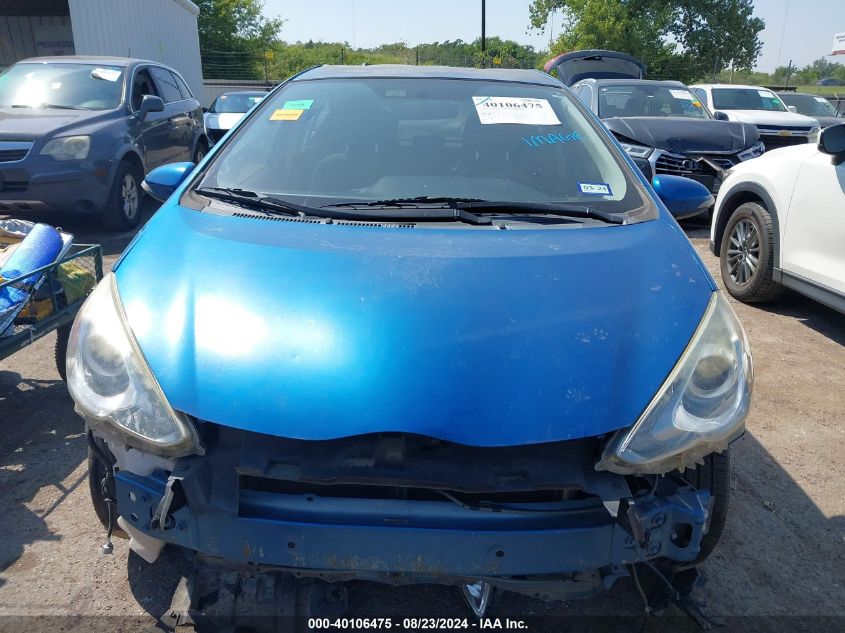 2015 Toyota Prius C Three VIN: JTDKDTB32F1110850 Lot: 40106475