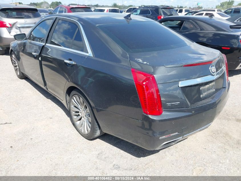 2014 Cadillac Cts Performance VIN: 1G6AS5SX4E0144425 Lot: 40791530