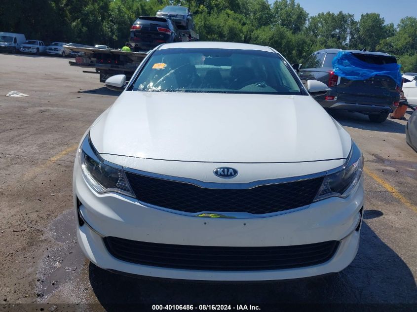 2016 Kia Optima Lx VIN: 5XXGT4L38GG029855 Lot: 40106486