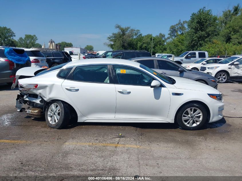 2016 Kia Optima Lx VIN: 5XXGT4L38GG029855 Lot: 40106486