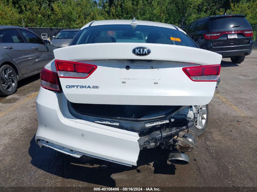 2016 Kia Optima Lx VIN: 5XXGT4L38GG029855 Lot: 40106486