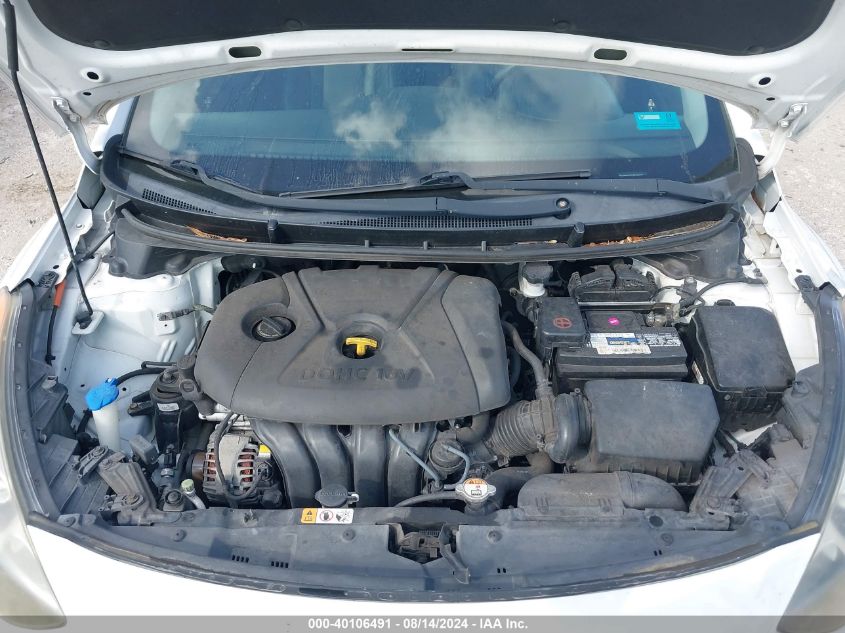 2013 Hyundai Elantra Gt VIN: KMHD35LE4DU044431 Lot: 40106491