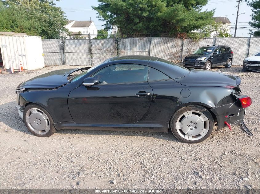 2002 Lexus Sc 430 VIN: JTHFN48Y520033901 Lot: 40106496