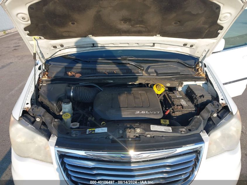 2014 Chrysler Town & Country Touring VIN: 2C4RC1BG7ER383219 Lot: 40106497