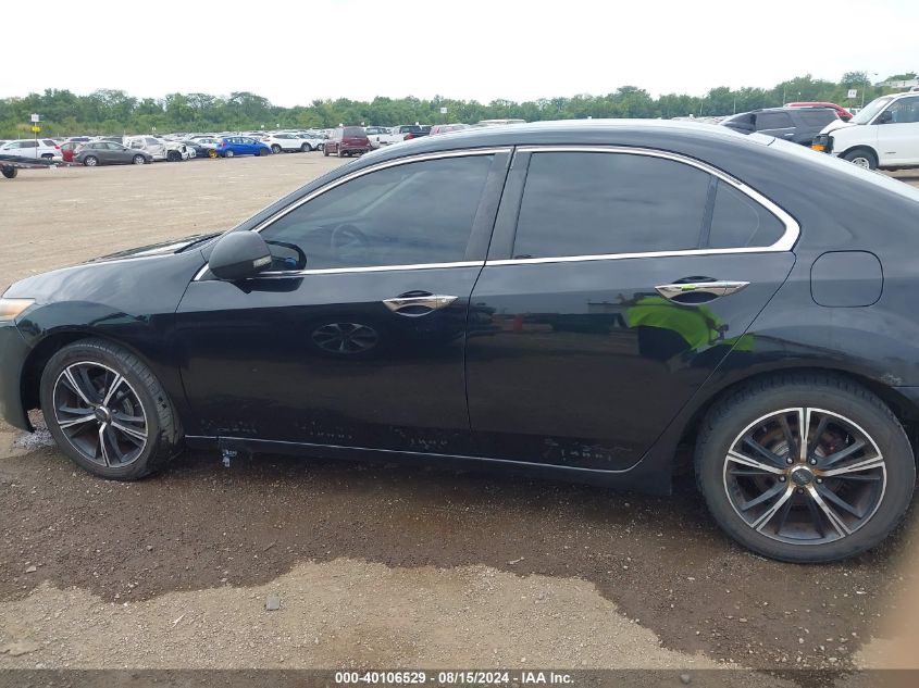 2010 Acura Tsx 2.4 VIN: JH4CU2E65AC013626 Lot: 40106529