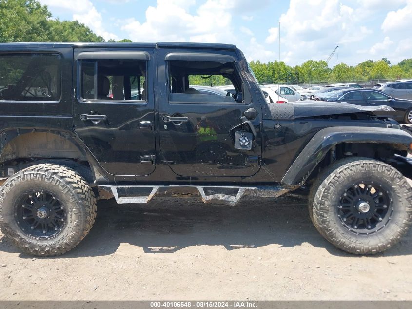 2014 Jeep Wrangler Unlimited Sahara VIN: 1C4BJWEG0EL135452 Lot: 40106548