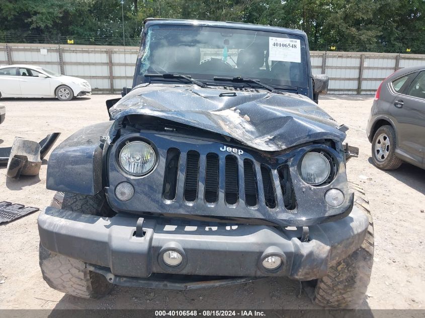 2014 Jeep Wrangler Unlimited Sahara VIN: 1C4BJWEG0EL135452 Lot: 40106548