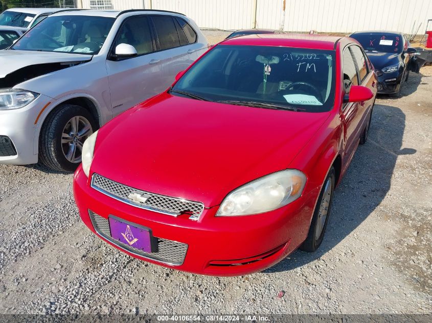 2013 Chevrolet Impala Lt VIN: 2G1WG5E37D1213262 Lot: 40106554