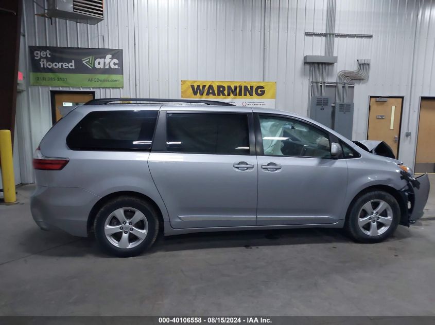 2015 Toyota Sienna Le 8 Passenger VIN: 5TDKK3DC6FS539978 Lot: 40106558