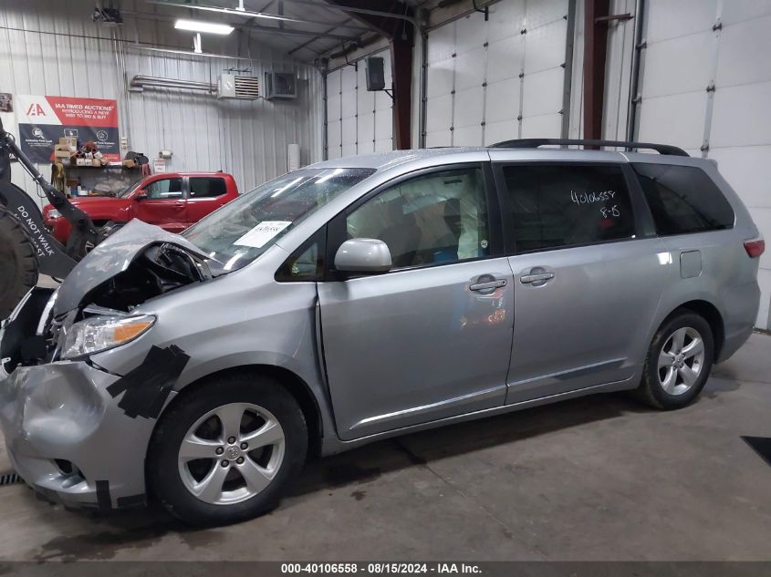 2015 Toyota Sienna Le 8 Passenger VIN: 5TDKK3DC6FS539978 Lot: 40106558