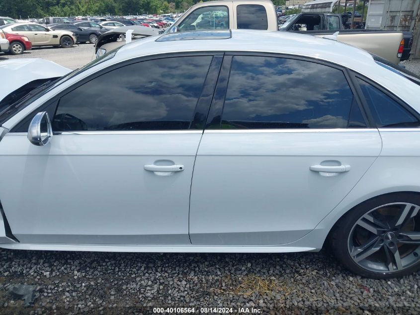 2014 Audi S4 3.0T Premium Plus VIN: WAUBGAFL4EA157119 Lot: 40106564