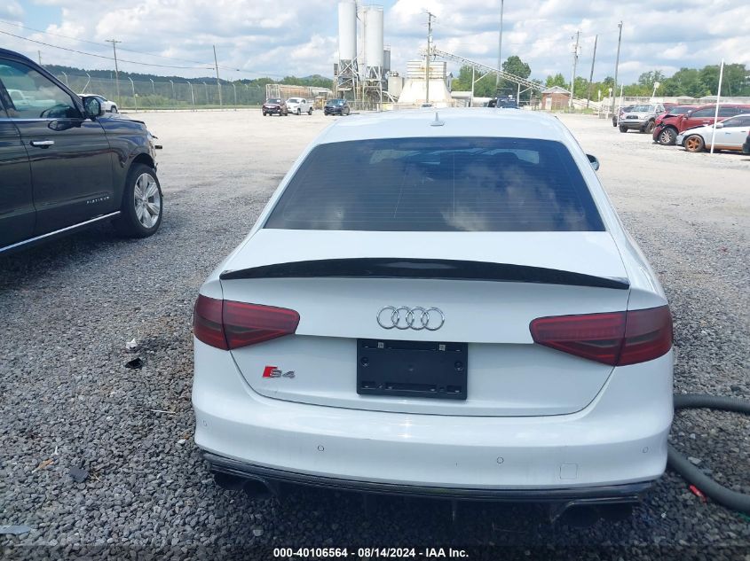 2014 Audi S4 3.0T Premium Plus VIN: WAUBGAFL4EA157119 Lot: 40106564