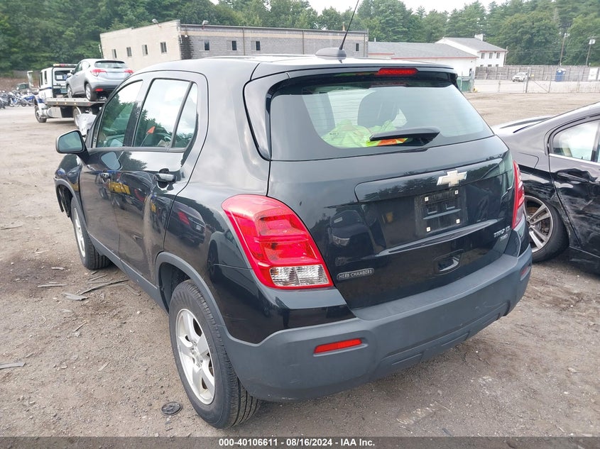 2016 CHEVROLET TRAX 1LS - KL7CJNSB6GB711459