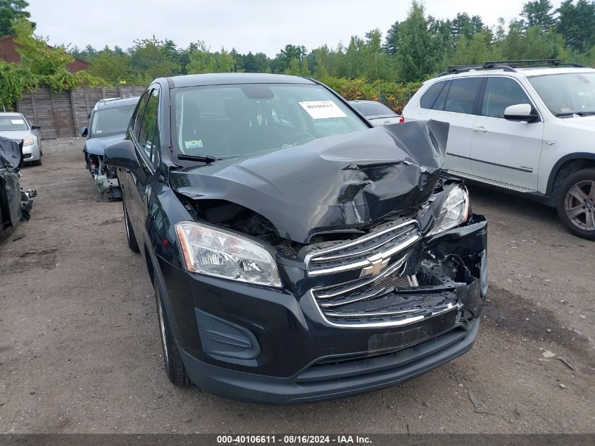 2016 CHEVROLET TRAX 1LS - KL7CJNSB6GB711459