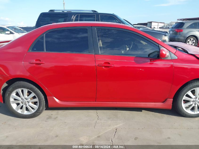 2010 Toyota Corolla S VIN: 2T1BU4EEXAC357685 Lot: 40106635