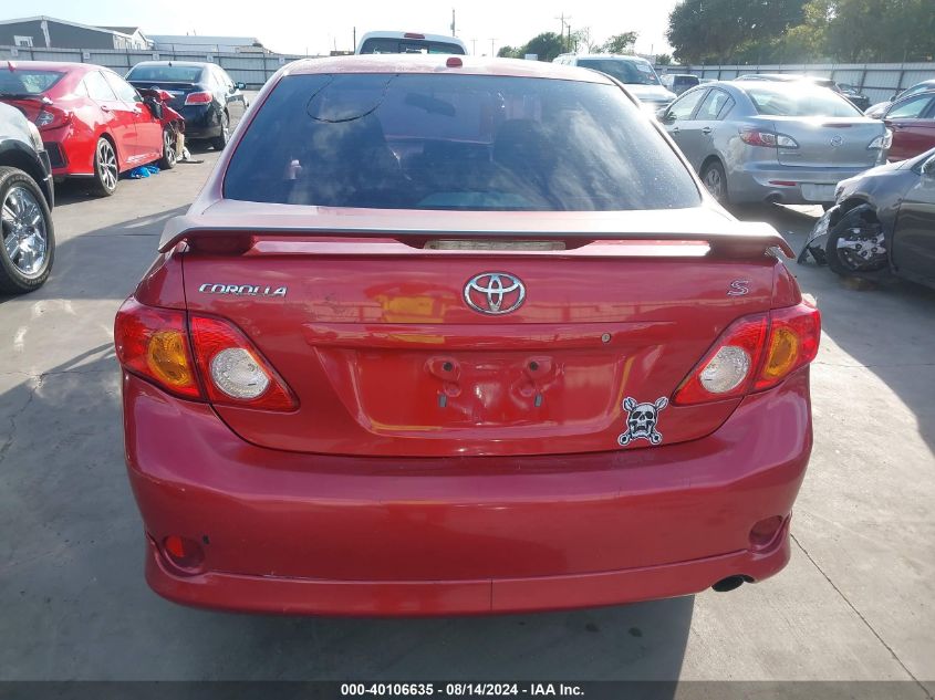 2010 Toyota Corolla S VIN: 2T1BU4EEXAC357685 Lot: 40106635