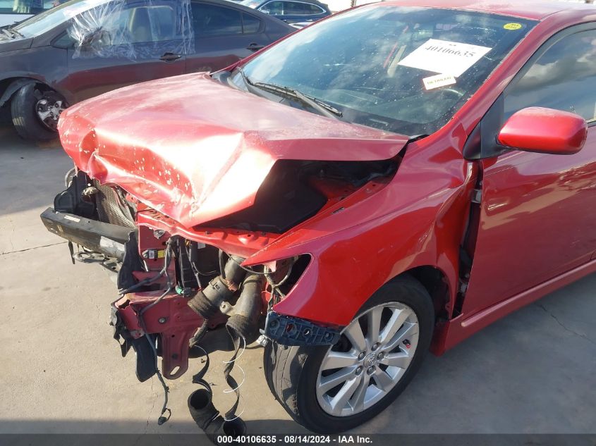 2010 Toyota Corolla S VIN: 2T1BU4EEXAC357685 Lot: 40106635