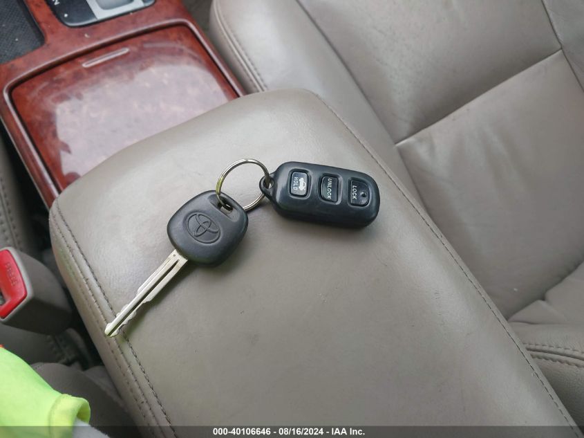 2005 Toyota Camry Xle VIN: 4T1BE30K15U995655 Lot: 40106646