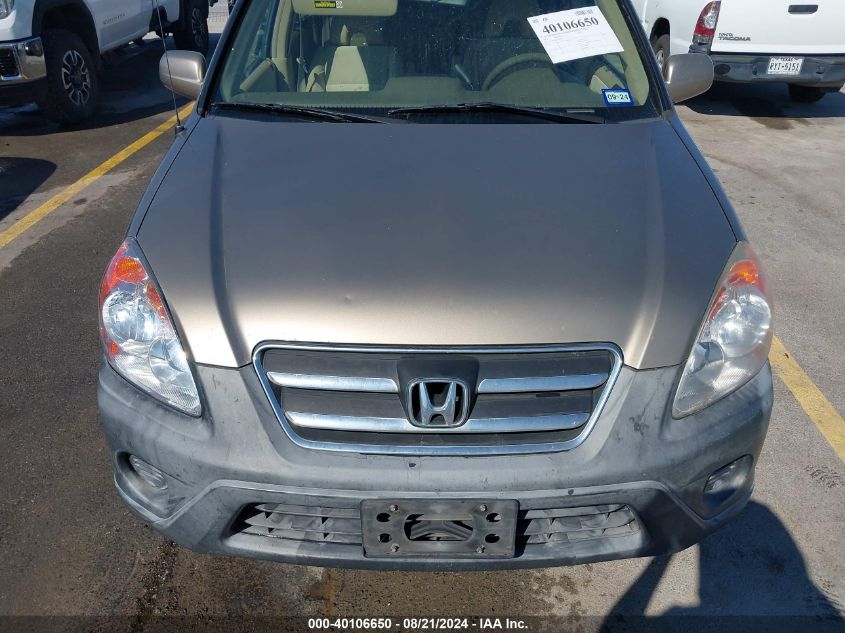 2005 Honda Cr-V Ex VIN: JHLRD78875C001136 Lot: 40106650