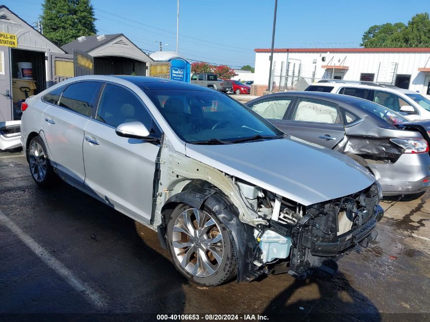 2015 Hyundai Sonata Limited 2.0T VIN: 5NPE34ABXFH118282 Lot: 40106653