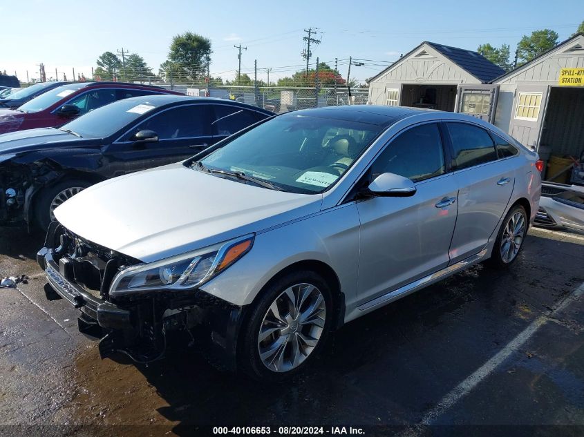 2015 Hyundai Sonata Limited 2.0T VIN: 5NPE34ABXFH118282 Lot: 40106653